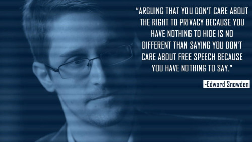 Edward Snowden's Quote