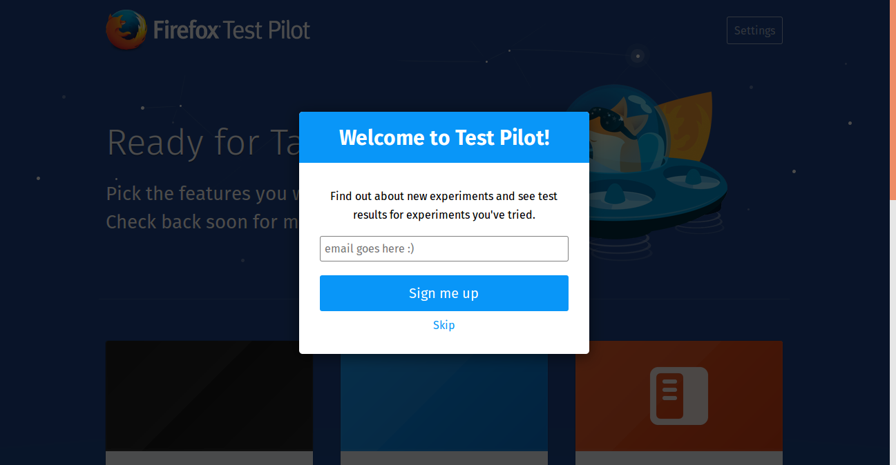 Welcome to Test Pilot